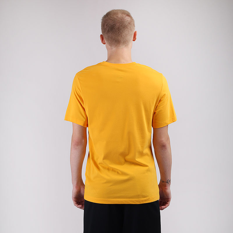 мужская желтая футболка Nike Giannis Swoosh Freak Dri-FIT T-Shirt CV1095-739 - цена, описание, фото 3